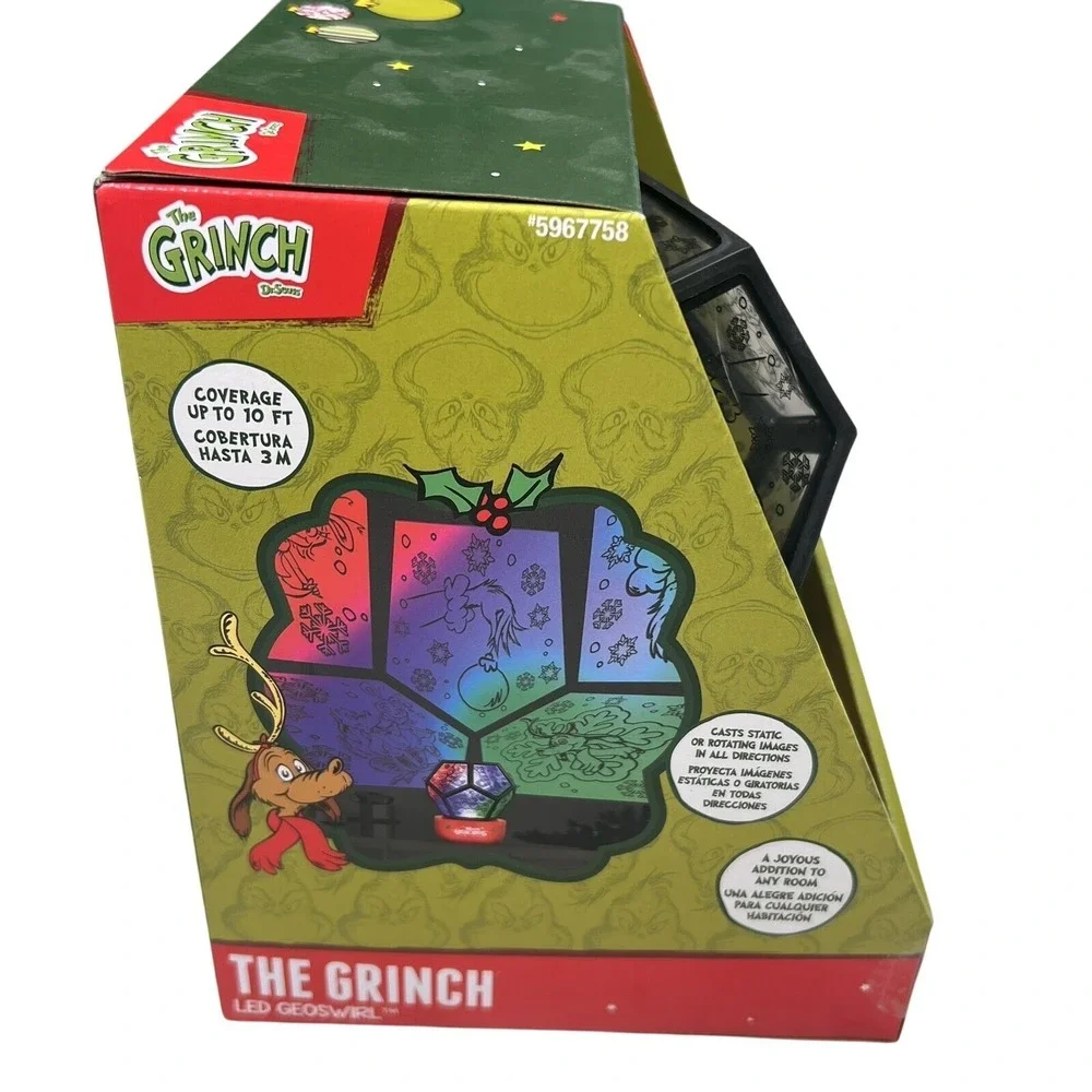 Gemmy grinch lightshow